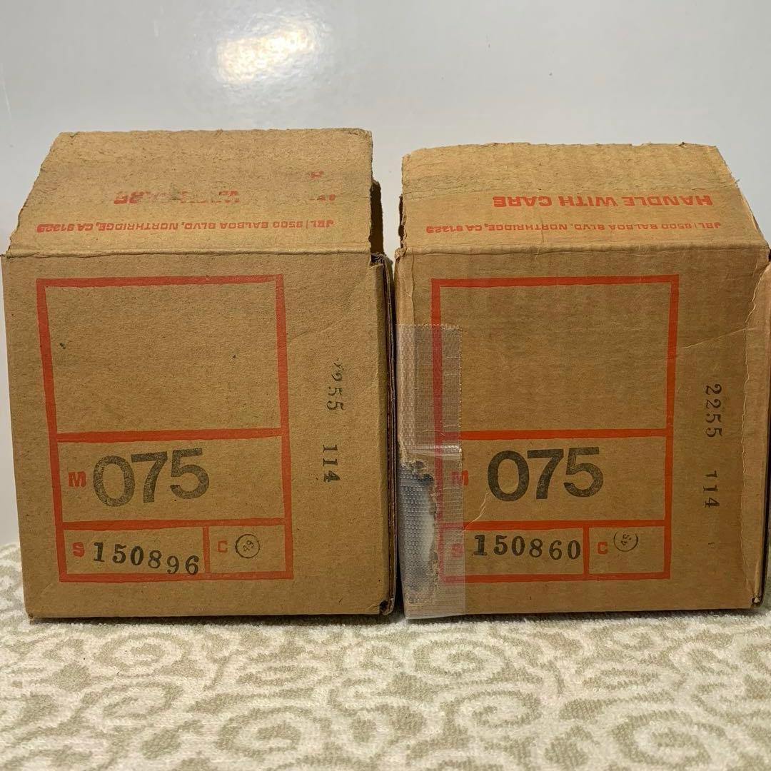 再値下げ JBLスピーカー075 ツィーター 8Ω アルニコ　1ペア２個 説明書
