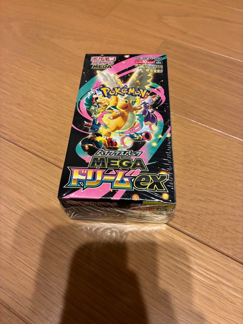 新品　ポケモンカード MEGAドリームex 1箱セット　シュリンク付き