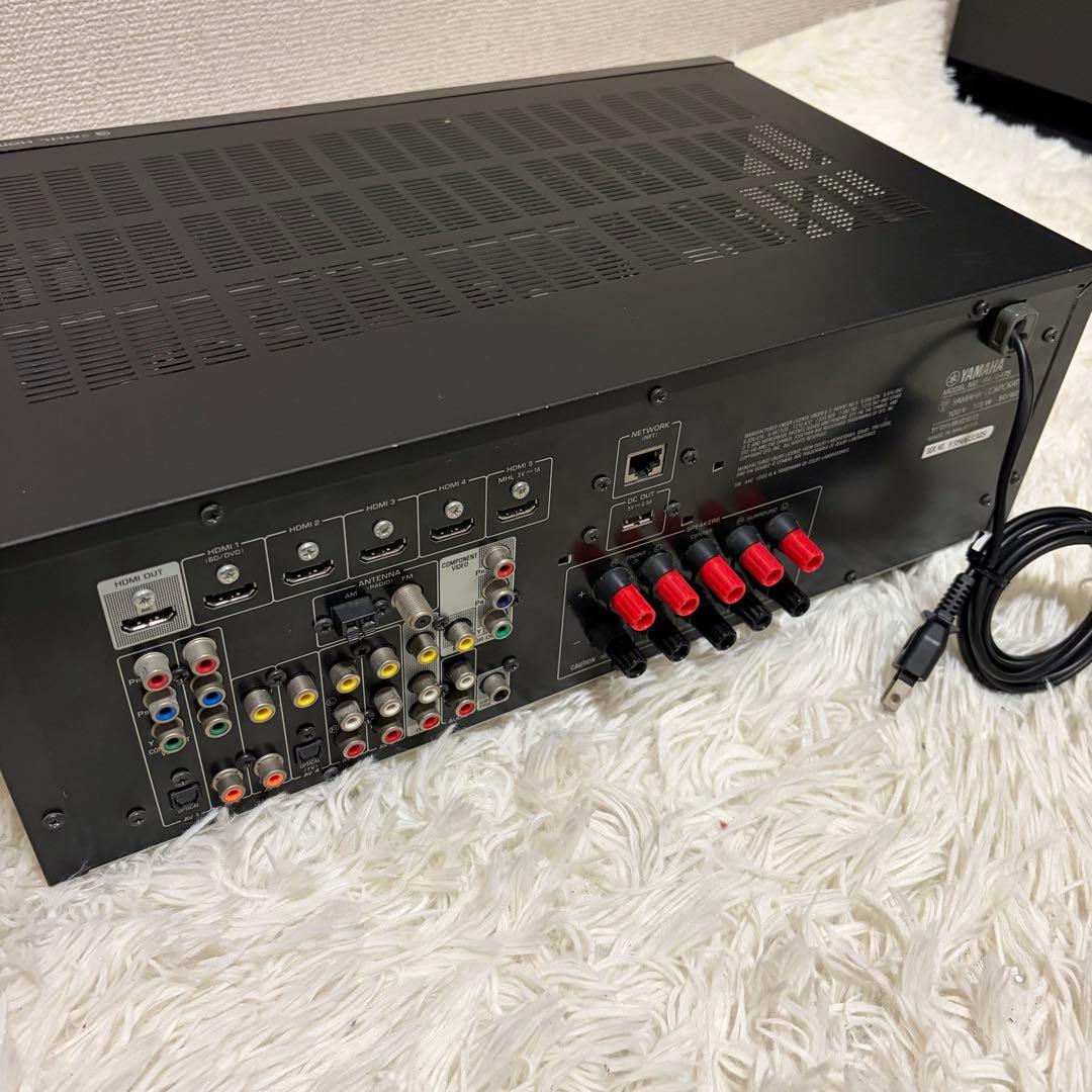 美品 YAMAHA RX-V475 AVアンプ ブラック 動作品