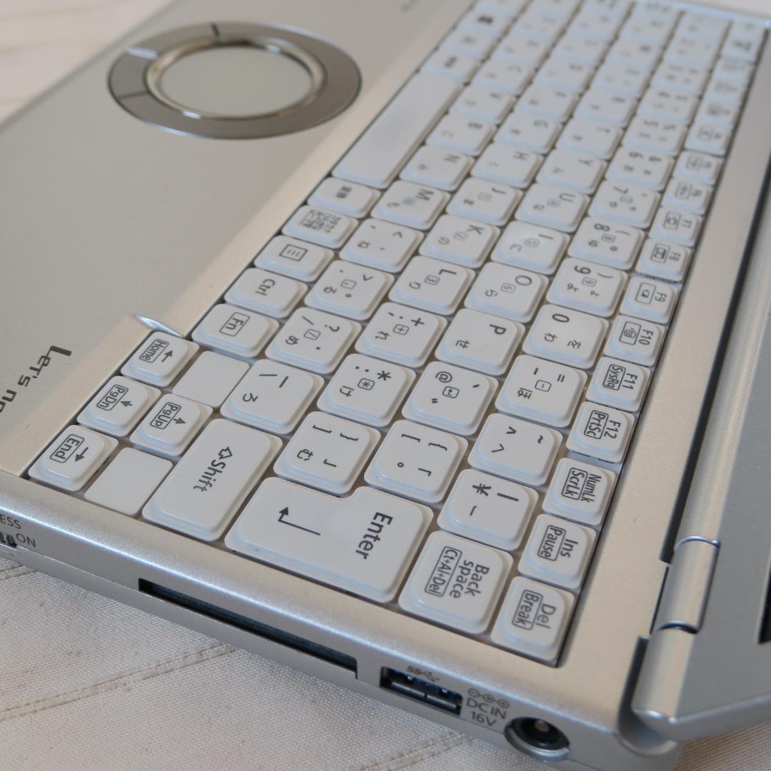 レッツノートi5-7世代／メモリ8G／SSD256／LTE／Office2024