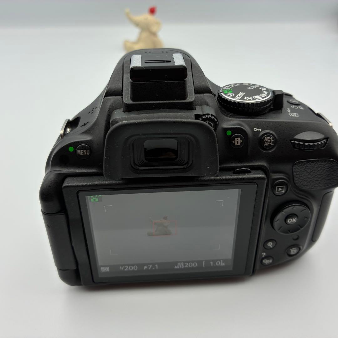 Nikon D5200 ダブルレンズ 軽量 バリアングル 望遠