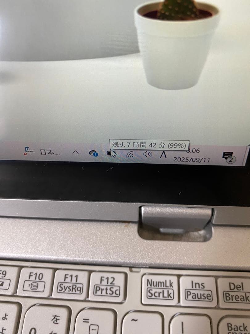 Panasonic パナソニック CF-RZ5 ノートPC シルバー