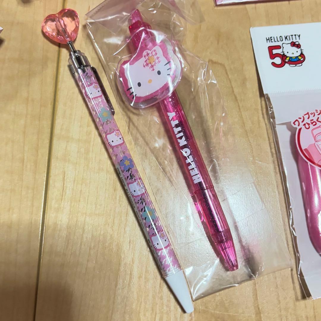 【ハローキティ 】新品　グッズセット　まとめ売り　千鳥柄