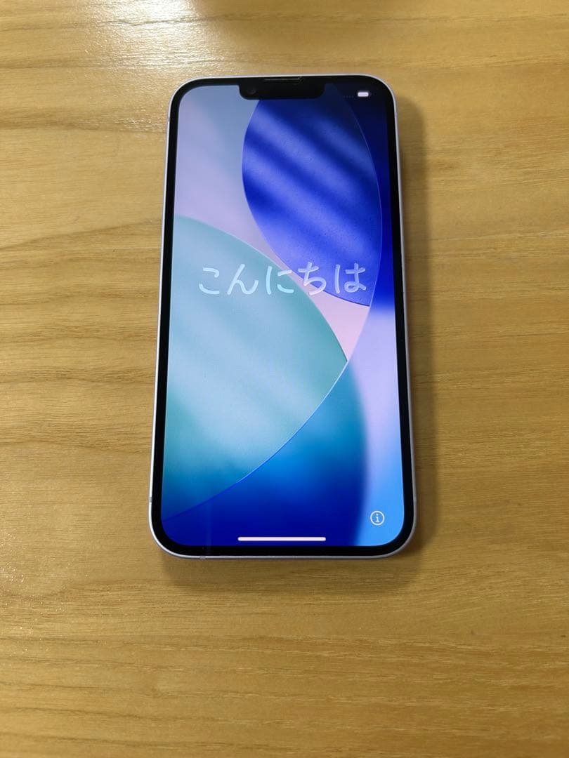 iPhone14 128GB パープル　本体美品 アウトカメラ不良FaceID可