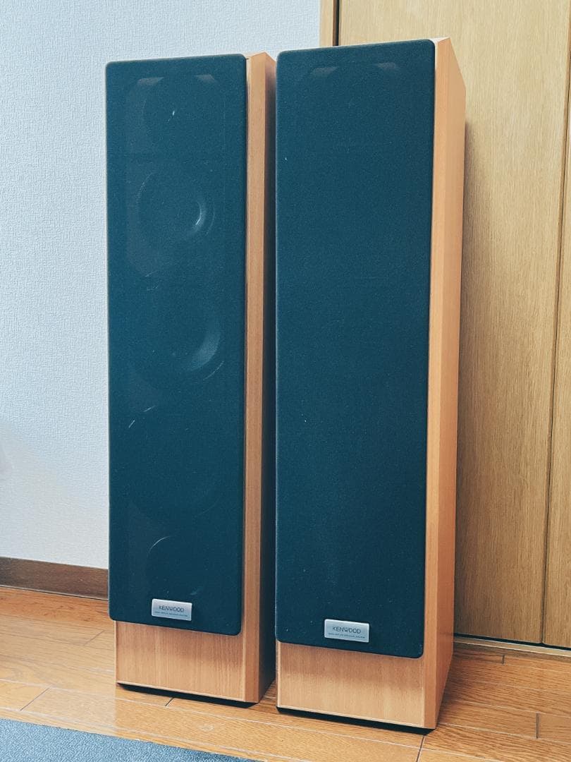 KENWOOD LS-V530 ケンウッドトールスピーカー 2本セット