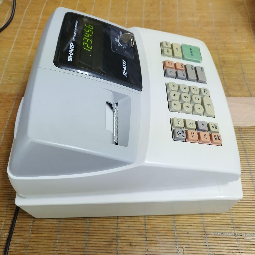 SHARPレジスター　XE-A127　簡単便利特殊　送料込　127987