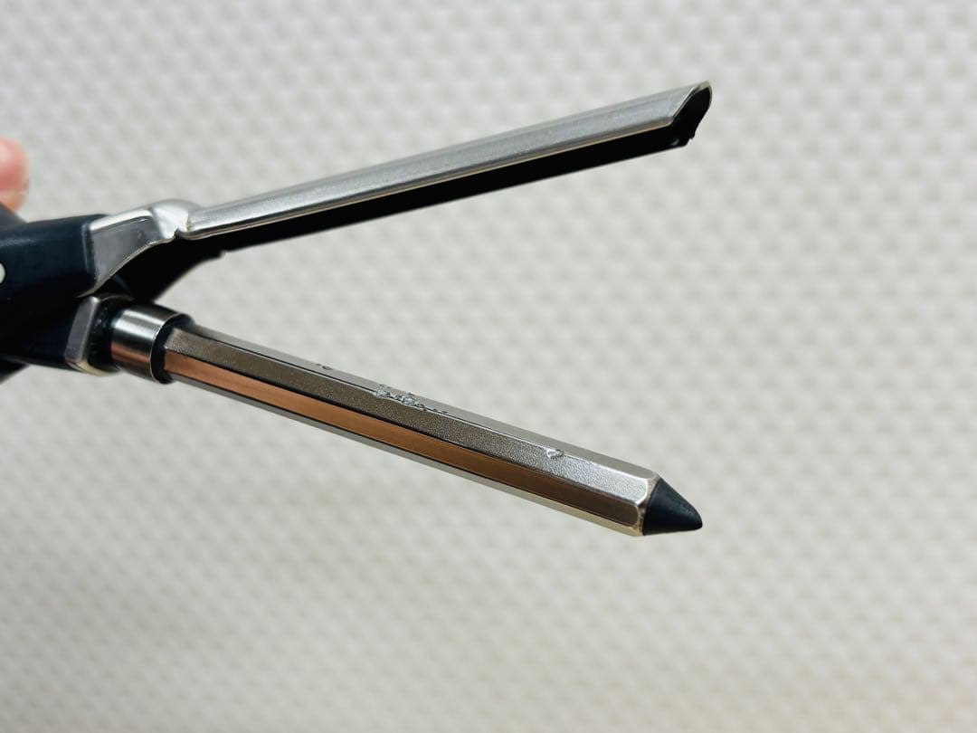 中古美品　理容アイロン 理美容　LENZレンツ8角8ミリアイロン F-8E