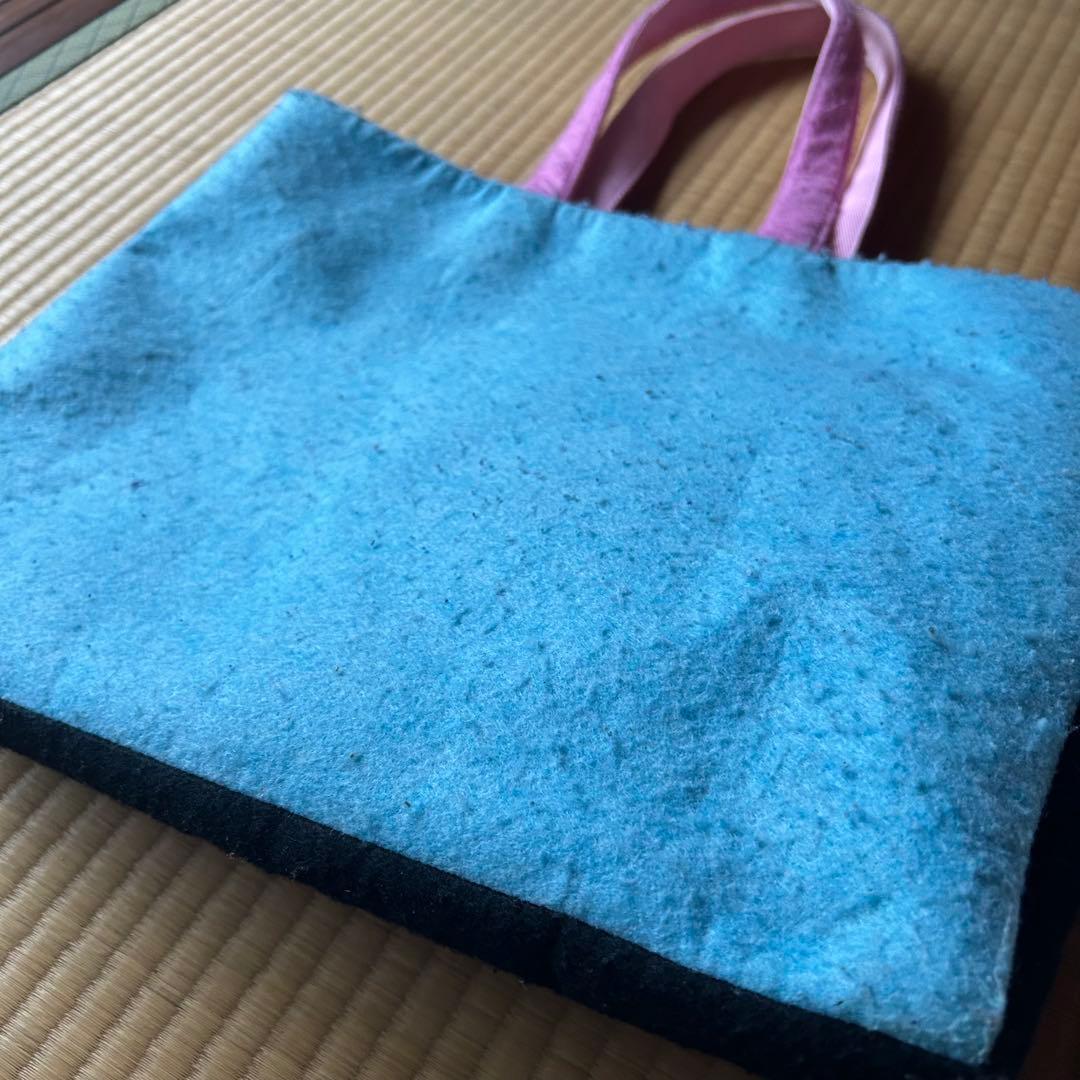hokuro たかしくんトートバッグ　フェルト