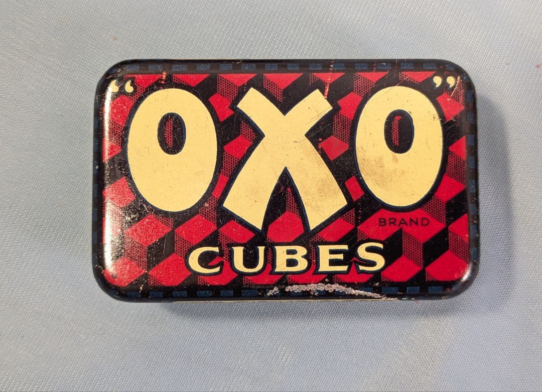 イギリス アンティーク スープストック 缶 oxo 他