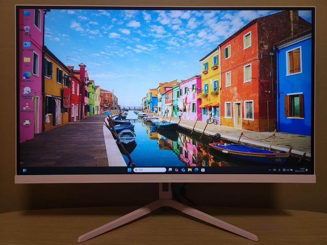 PX248Wave Decora ゲーミングモニター パステルピンクデビル 美品