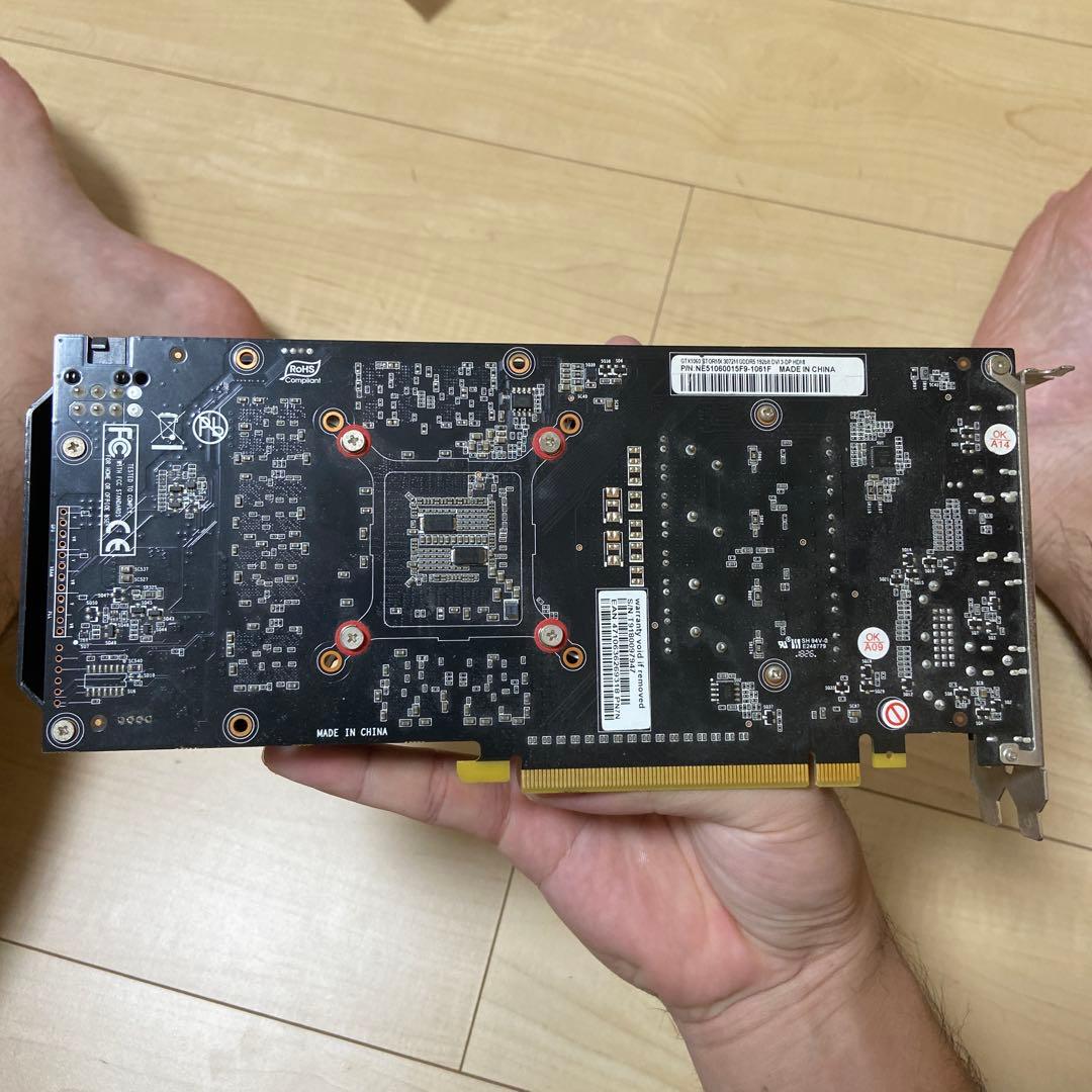 GeForce GTX 1060 グラフィックボード3GB
