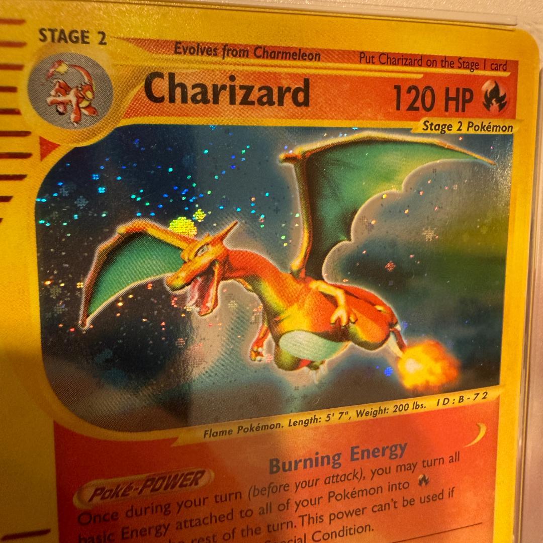 リザードン PSA8 英語版 Charizard #6 Holo