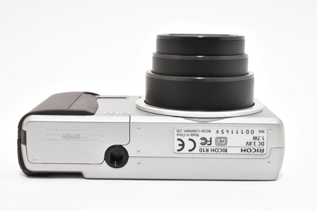 リコー RICOH R10 シルバー《 動作確認済 》美品