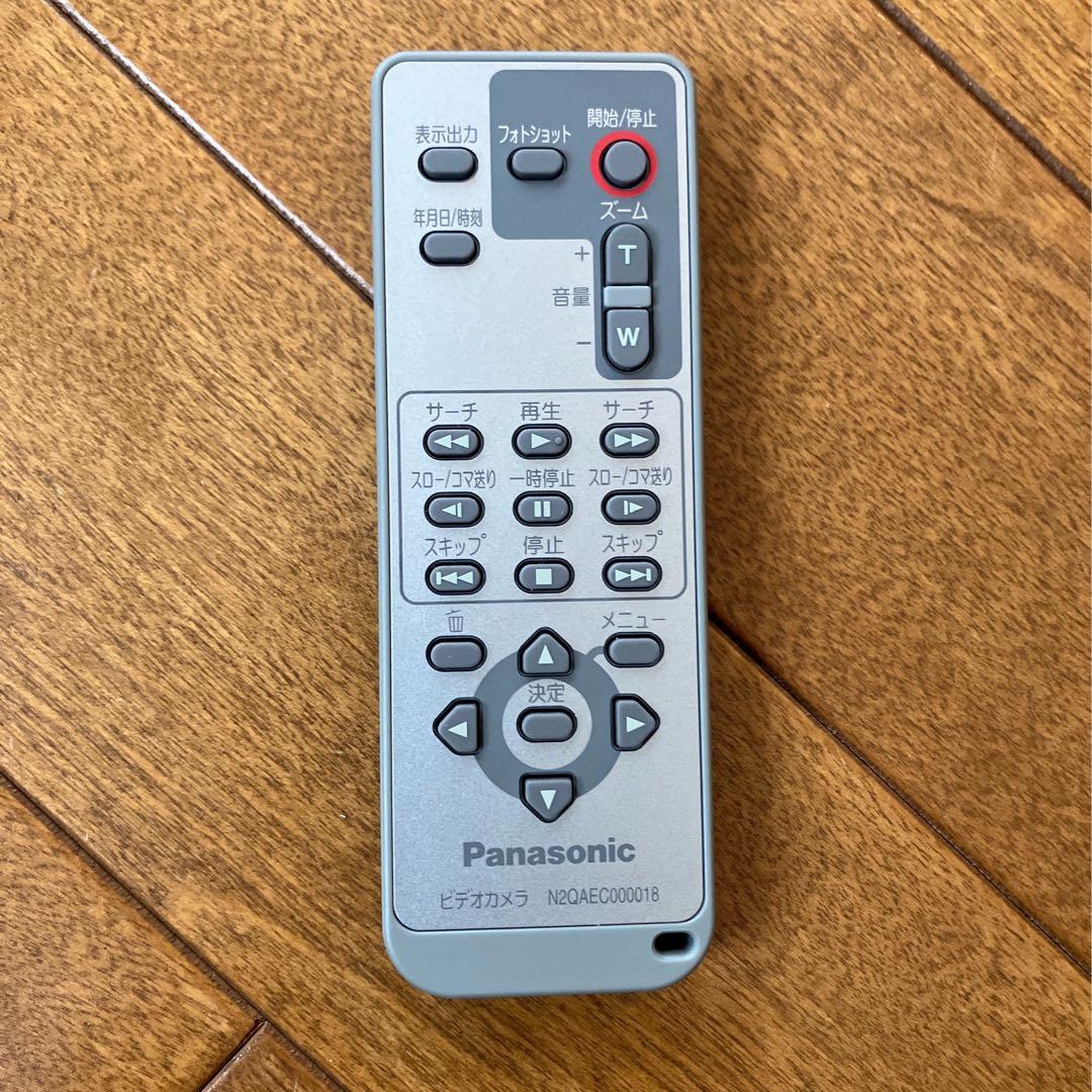 <動作美品> Panasonic VDR-D300 DVDビデオカメラ バッグ付