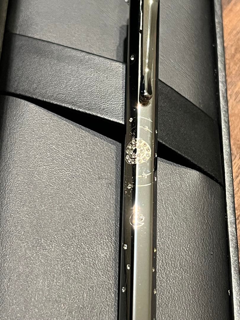 カランダッシュ CARAN d'ACHE エクラ スワロフスキー ボールペン