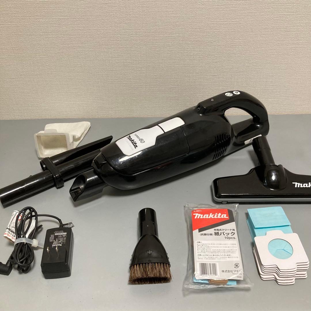 マキタ 充電式クリーナ ターボ60 CL113FD 掃除機 紙製集塵袋