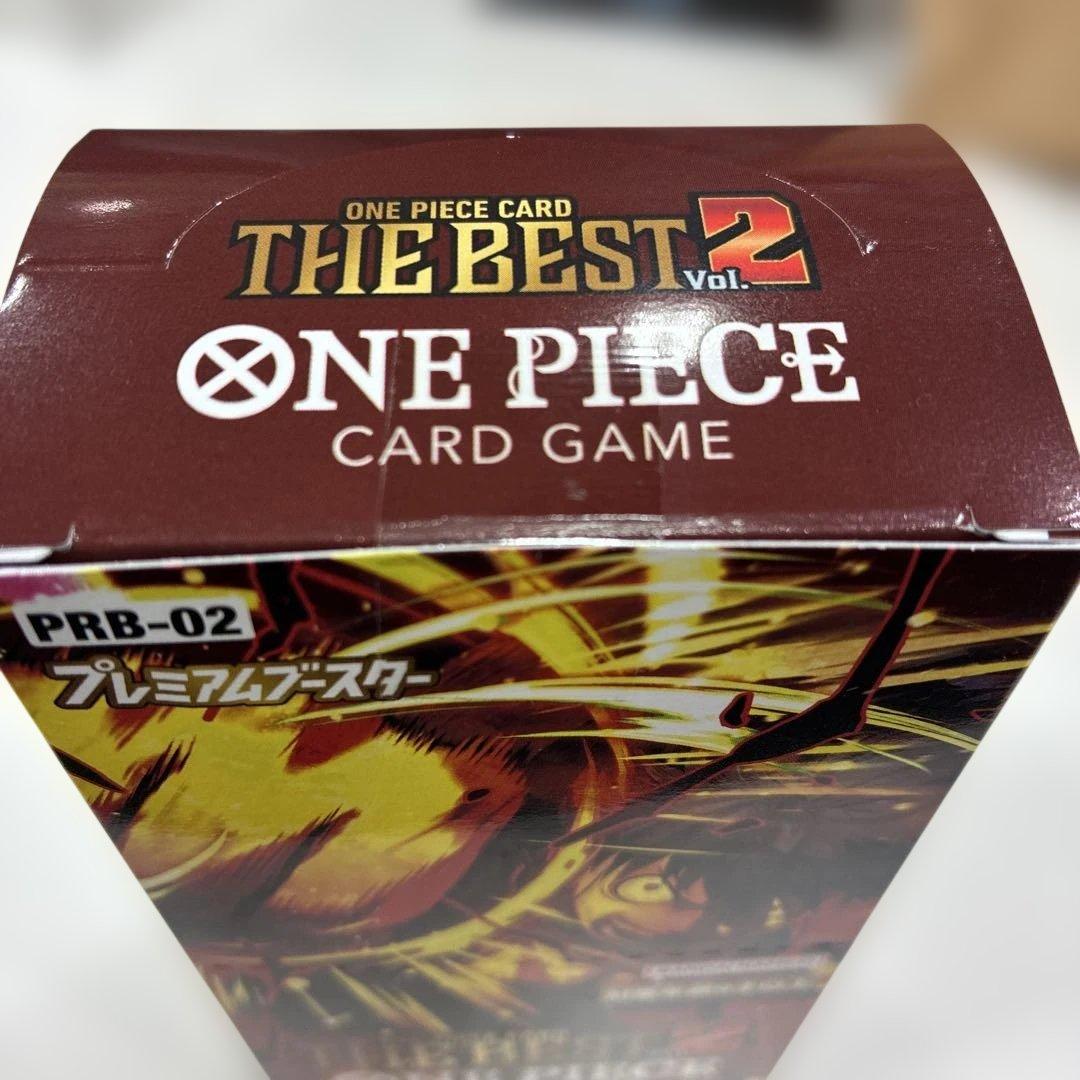 ONE PIECE CARD GAME THE BEST 2 テープ付き未開封