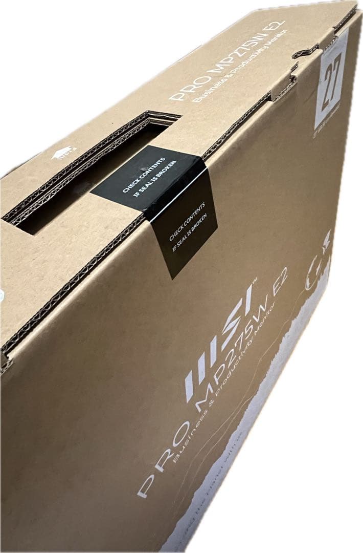 MSI 27インチ フルHD IPSモニター