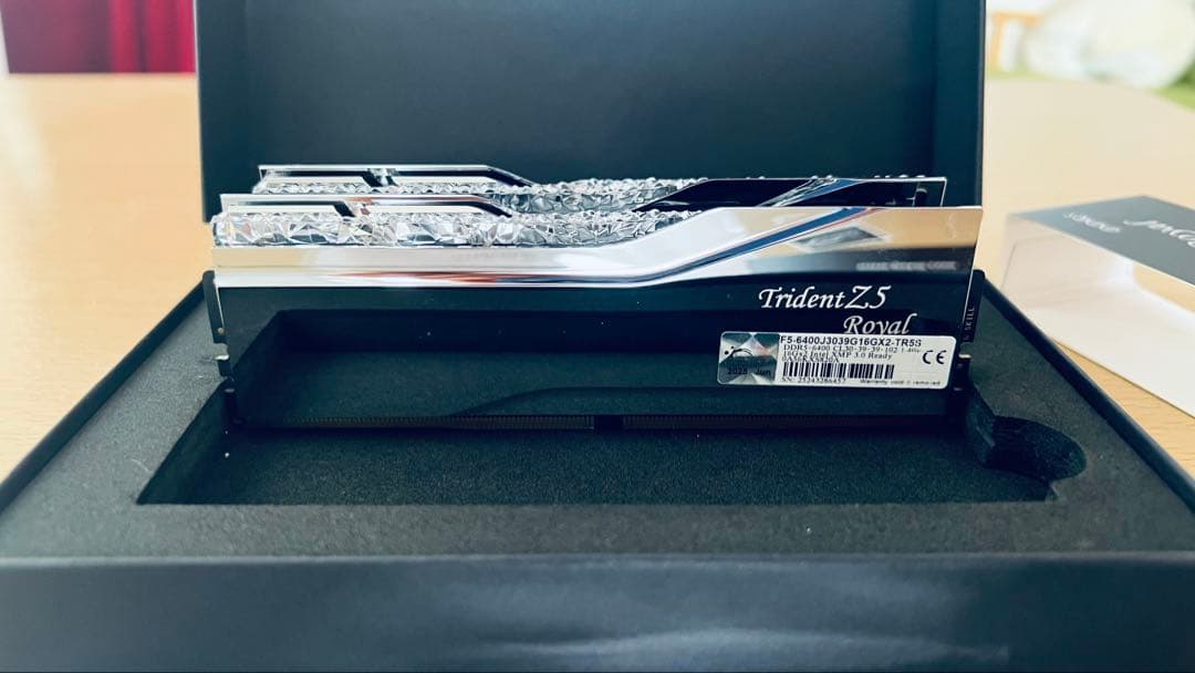 G.SKILL Trident Z5ロイヤルシリーズ DDR5 RAM 32GB