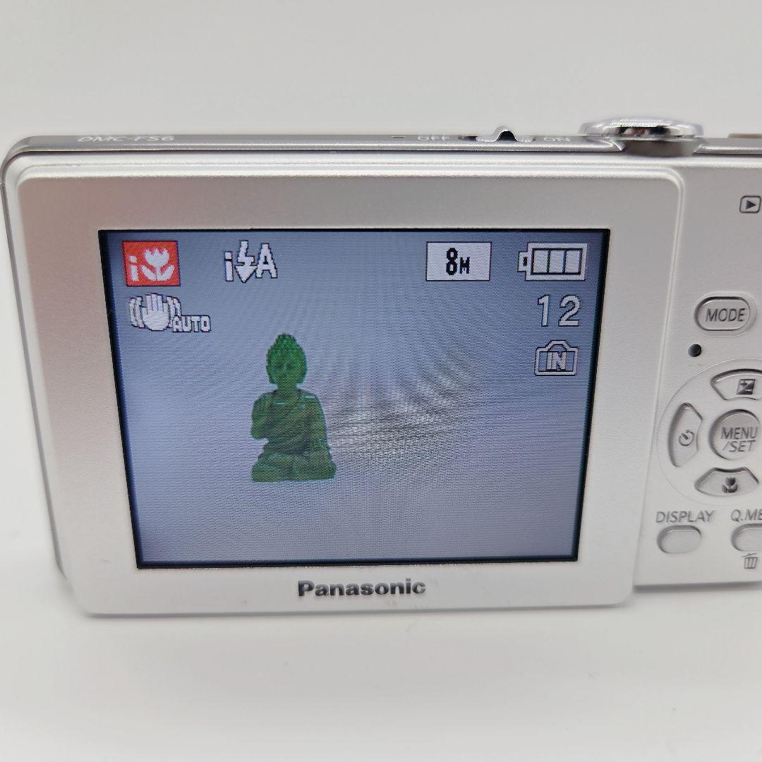 Panasonic LUMIX DMC-FS6 シルバー 動作◎ 充電器付き