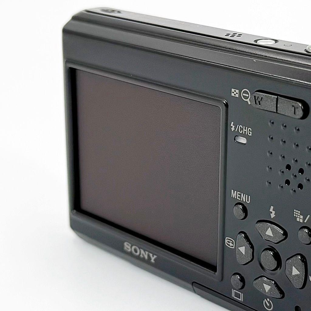 ソニー Cyber-shot DSC-T1 ブラック コンデジ カメラ 中古