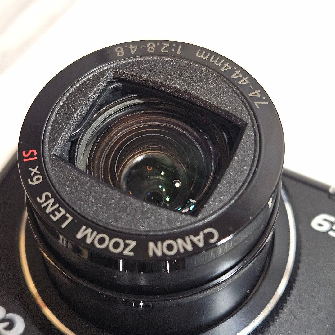 【美品】Canon PowerShot G9 ブラック 簡易動作確認済