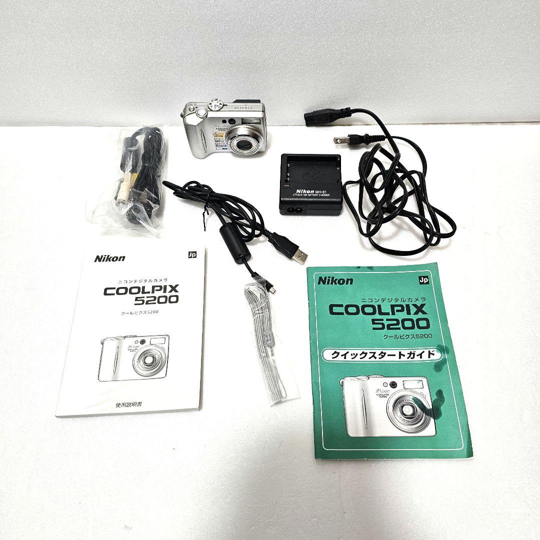 【難アリ】Nikon Coolpix 5200 コンパクトデジタルカメラ