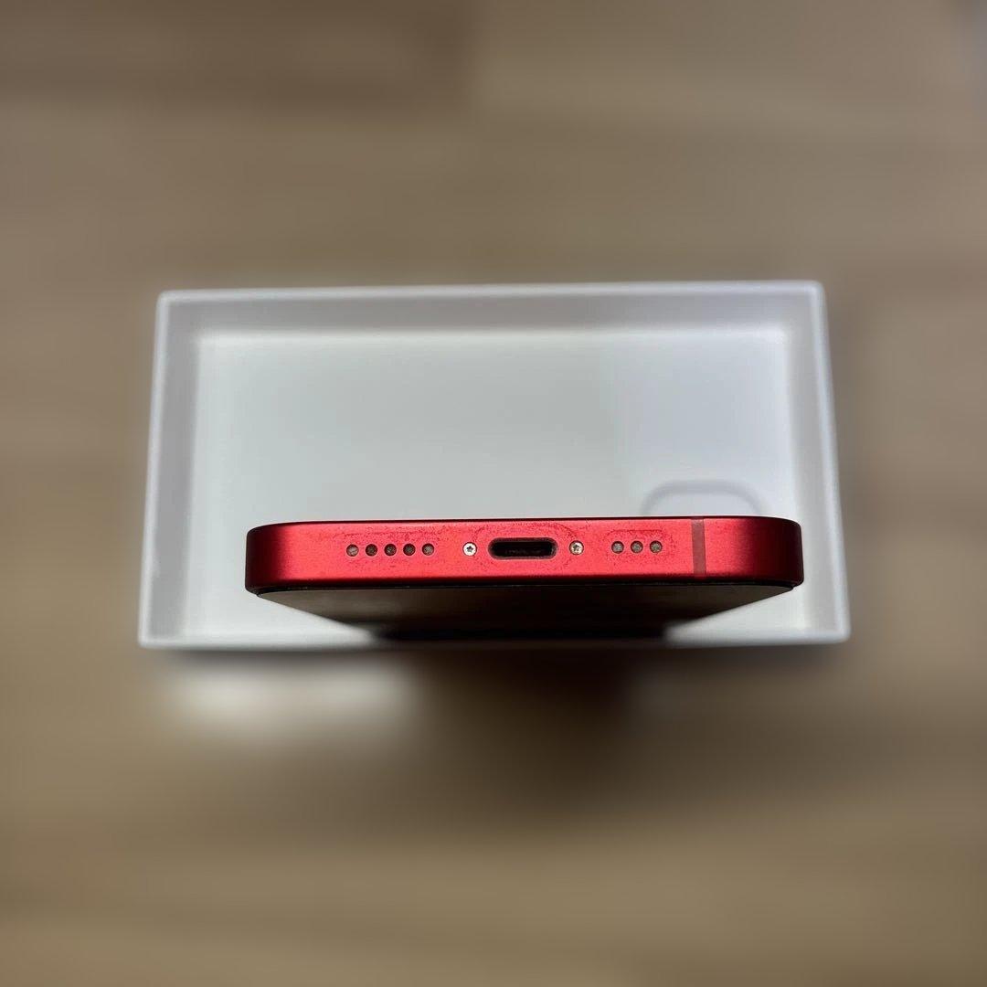 iPhone14 256GB レッド 本体 美品 動作良好 SIMフリー