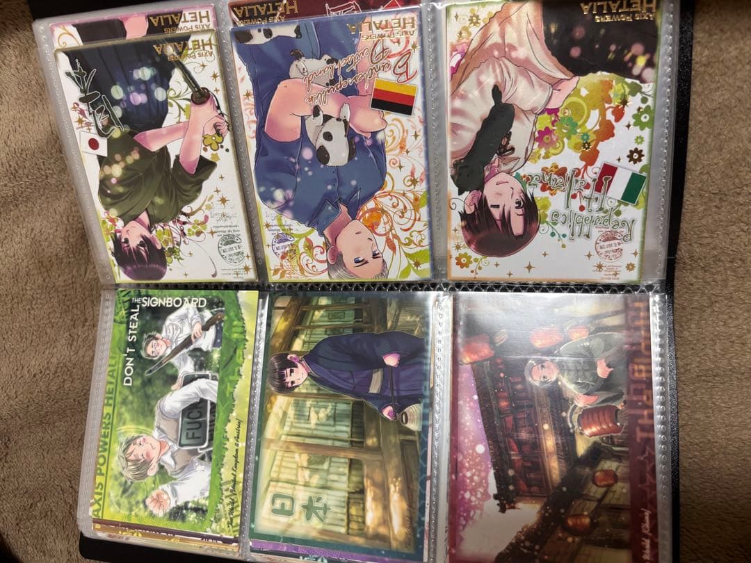 ヘタリア トレーディングカード コンプリートセット