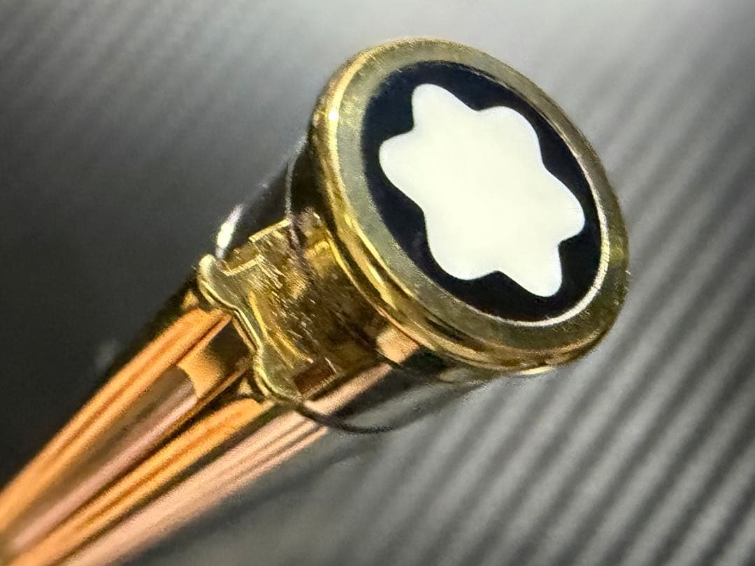未使用に近い モンブラン No.18220 ノブレス シルバー ボールペン