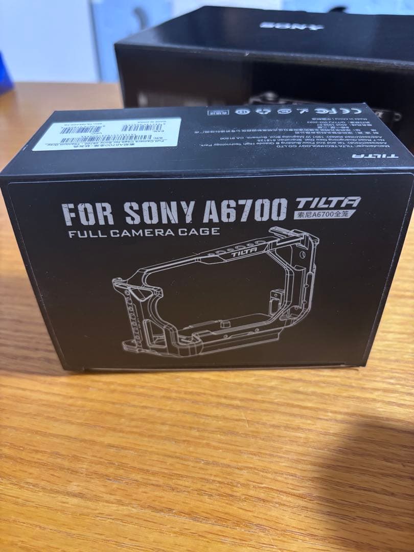 SONY　α6700　TILTA カメラケージ　カメラTA-T54-FCC-TG