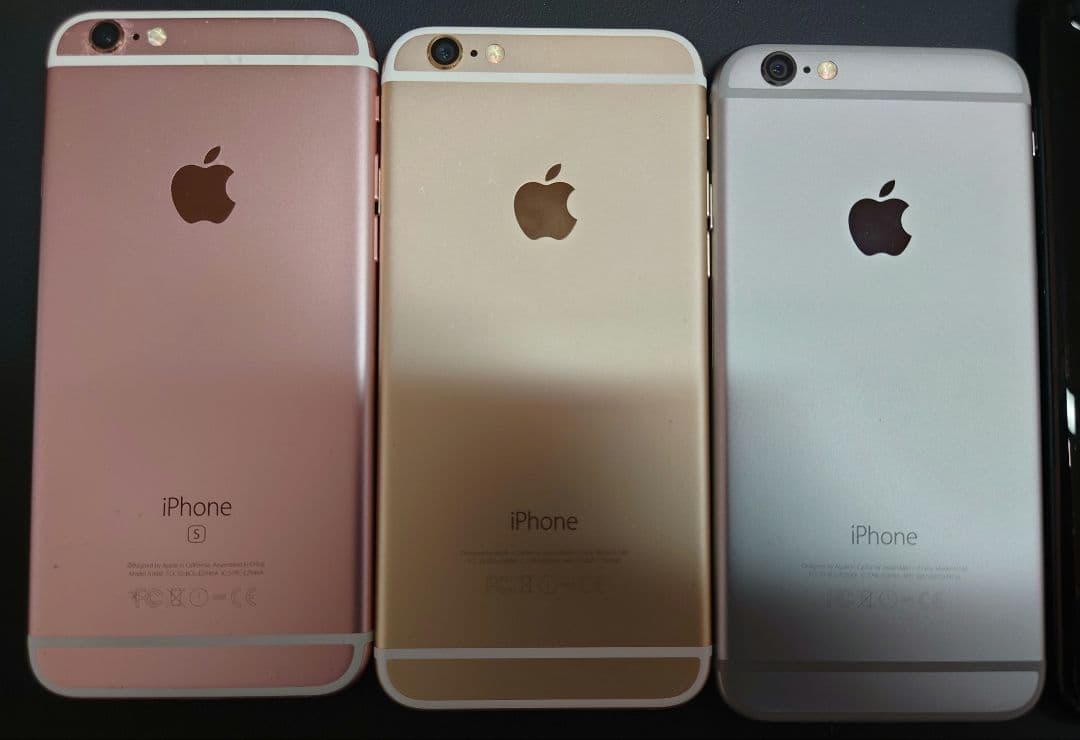 iPhone 6 2台/iPhone 6s/iPhone7plus動作確認済。