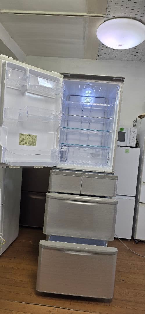 SHARP 412L SJ-W412E-S 2019年製 冷凍冷蔵庫(福岡限定)