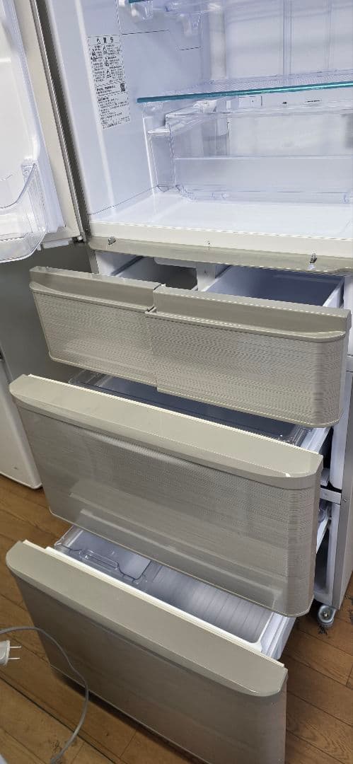 SHARP 412L SJ-W412E-S 2019年製 冷凍冷蔵庫(福岡限定)