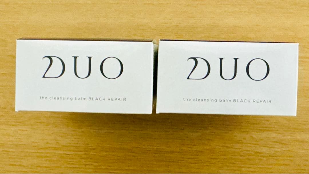 【新品】DUOクレンジングバーム ブラックリペア　アンファークリーミーフォーム