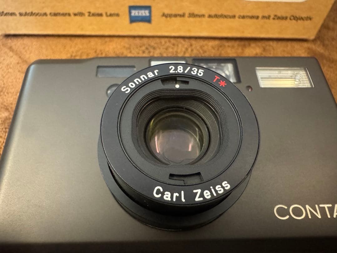 美品 CONTAX T3D Titan Black 動作確認済 チタンブラック