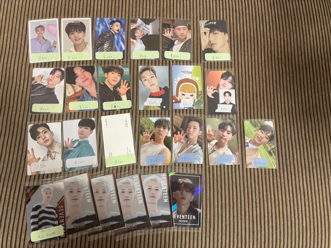 SEVENTEEN ホシ トレカ グッズ まとめ売り セット売り