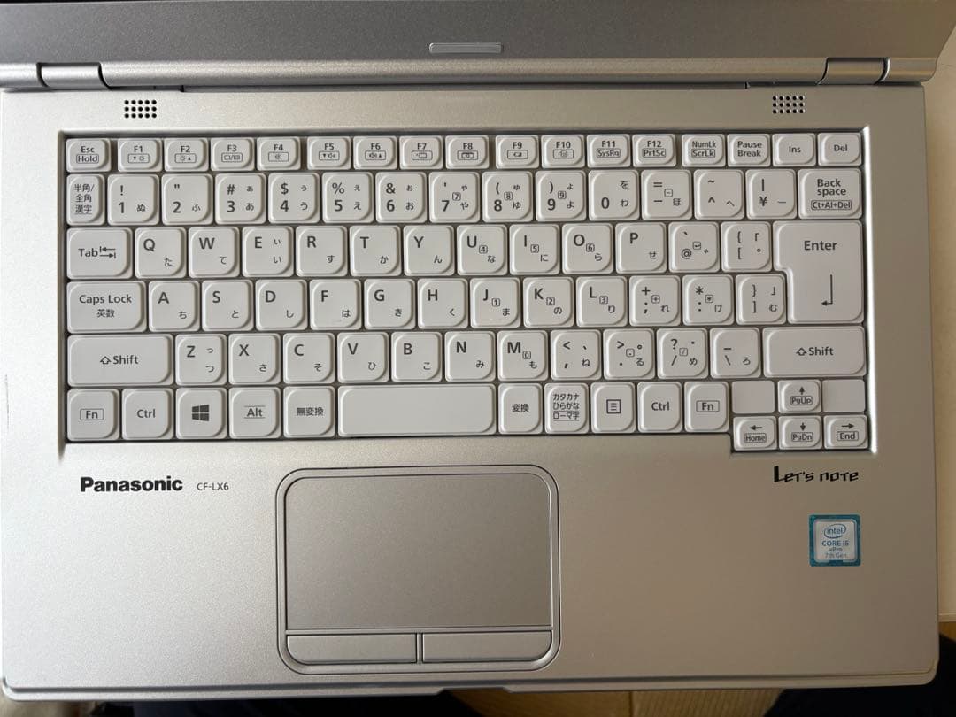 Let’s note CF-LX6 Core i-5 第7世代 8GB