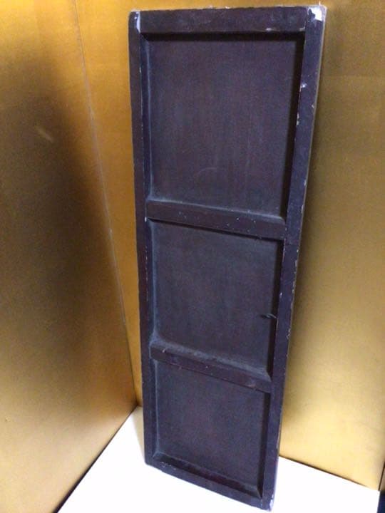 横掛け看板　太陽と月？千鳥も螺鈿加工