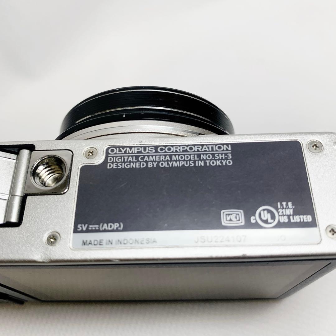 【ジャンク】OLYMPUS デジタルカメラ　STYLUS SH-3 部品取り等に