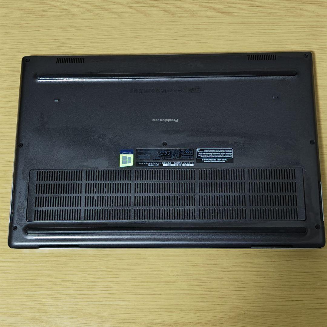 【超美品】DELL Precision 7540/i7-9850H/24G