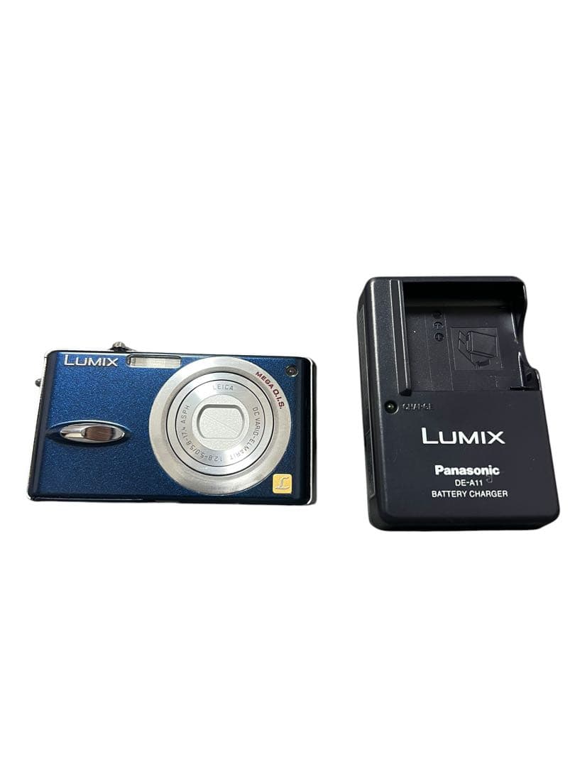状態良好 Panasonic LUMIX DMC-FX8 ブルー