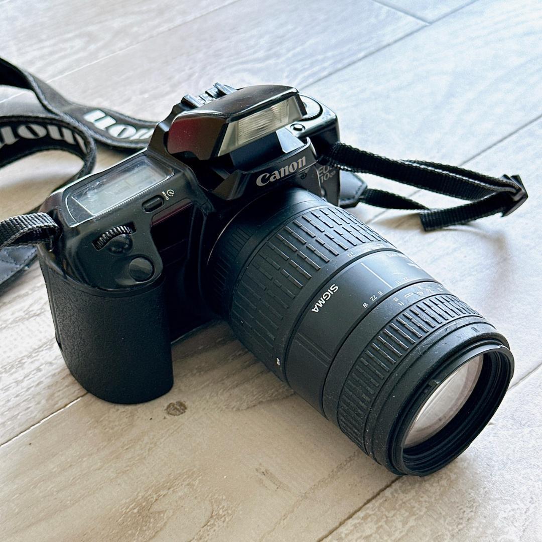 【現状品】キヤノン Canon EOS 10QD 一眼レフカメラ★シグマレンズ