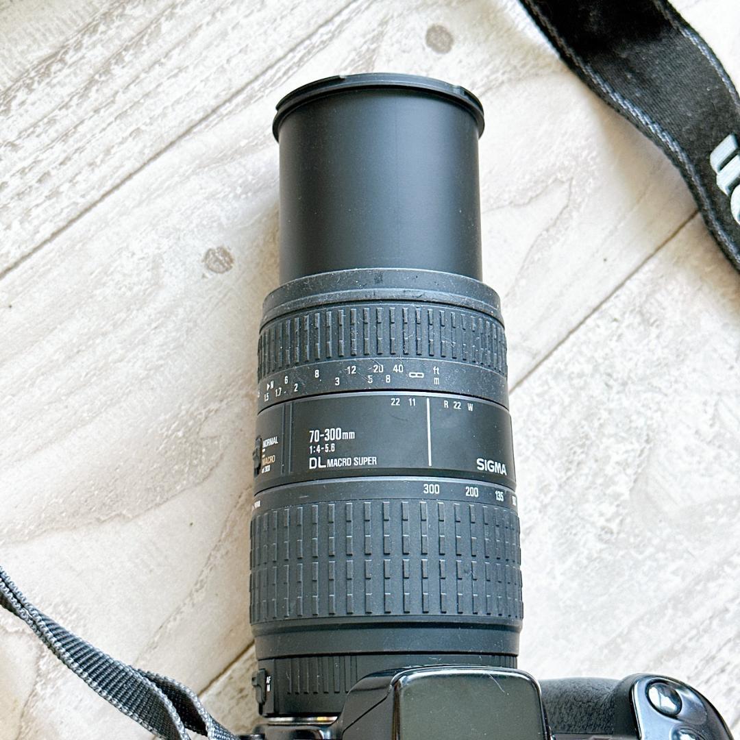 【現状品】キヤノン Canon EOS 10QD 一眼レフカメラ★シグマレンズ