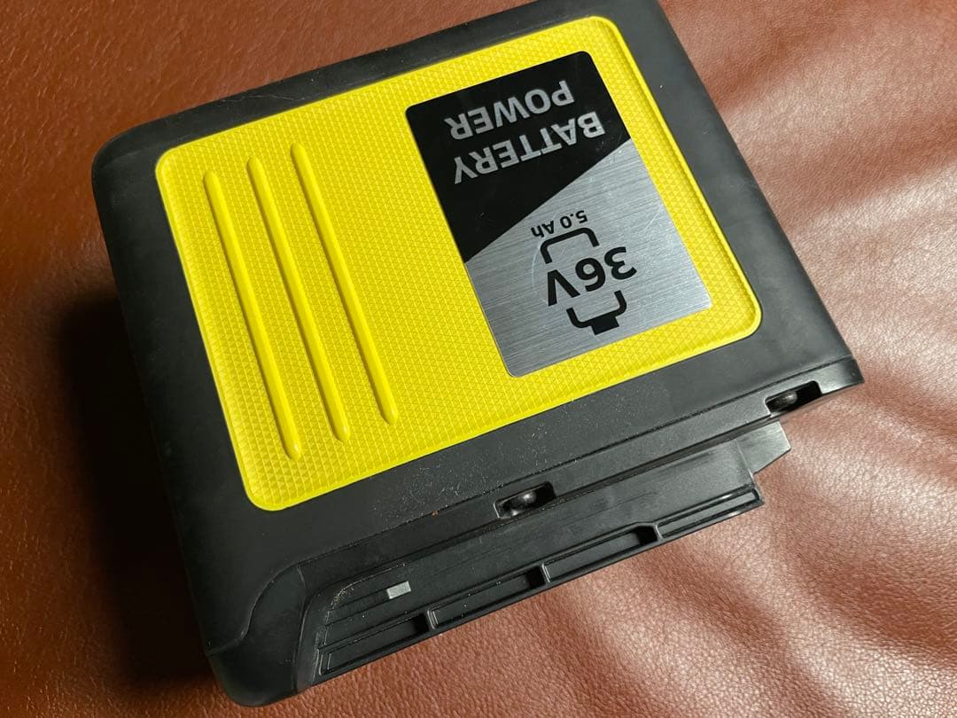 KARCHER 36V 5.0Ah バッテリー　社外充電器付