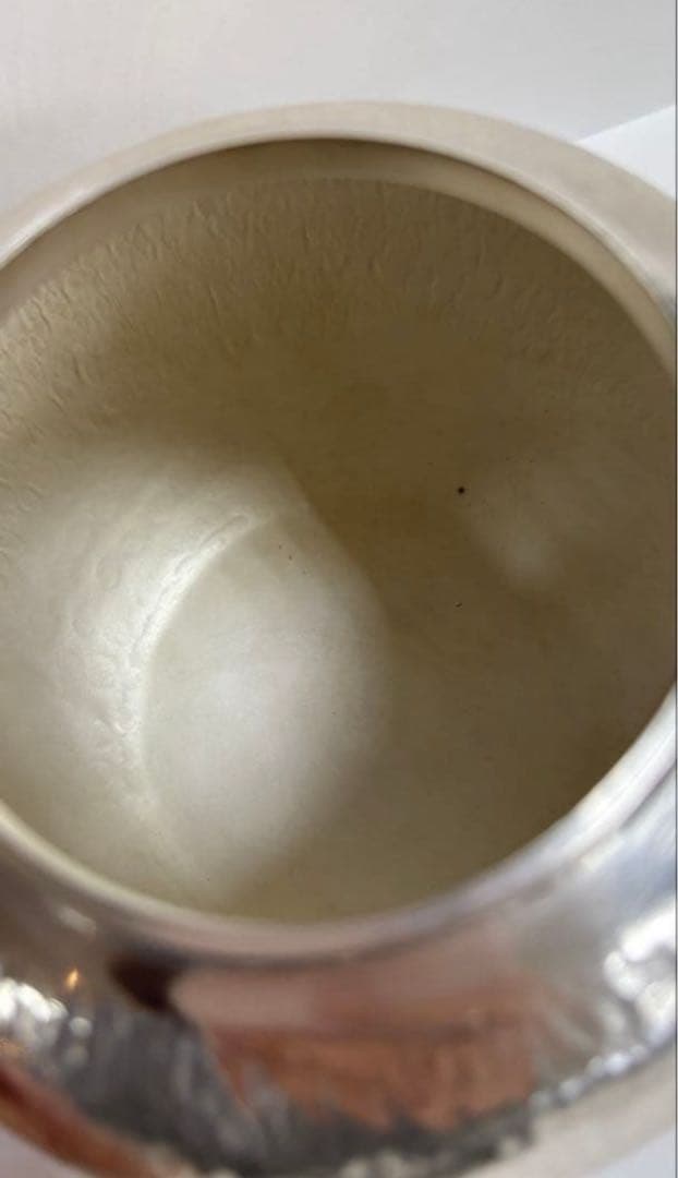 新品　銅瓶　石目模様　湯沸　ヤカン　茶器
