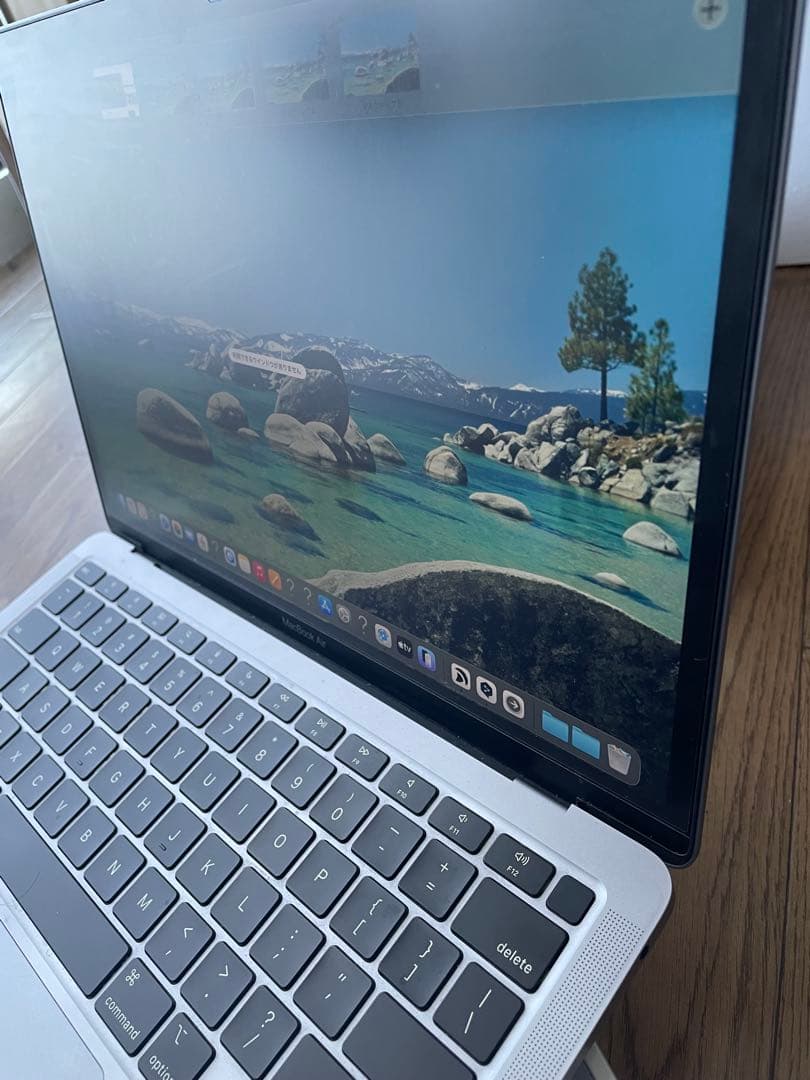 MacBook Air M1 2020 美品 スペースグレイ　スキンシール付き