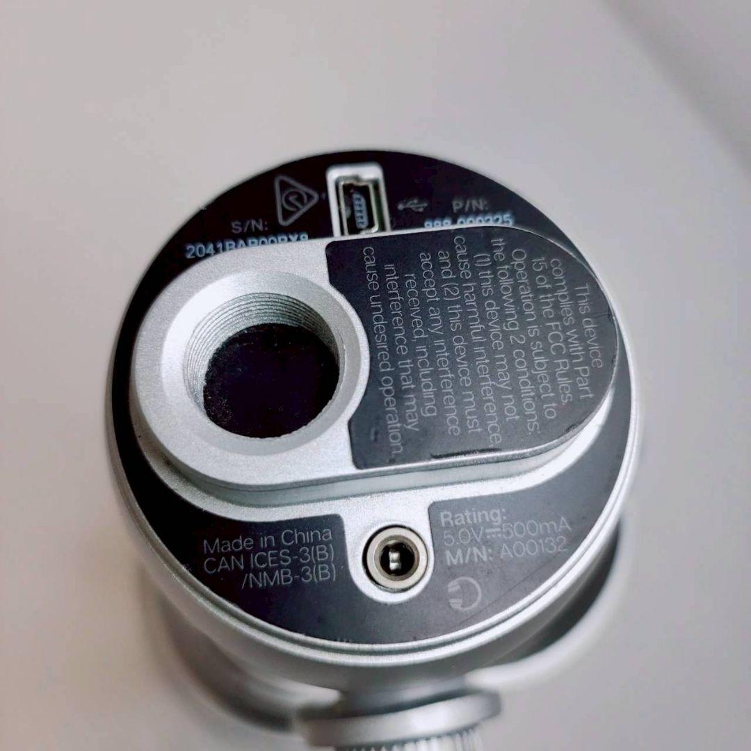 Blue Yeti USB コンデンサーマイク シルバー 完備品 動作確認済