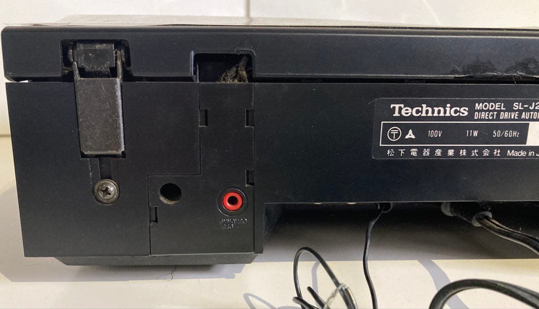 掘り出し物 テクニクス レコードプレーヤー ＳＬ－Ｊ２ 通電確認済み レア