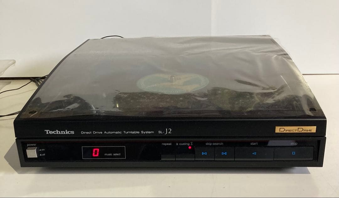 掘り出し物 テクニクス レコードプレーヤー ＳＬ－Ｊ２ 通電確認済み レア